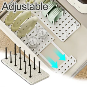 Égouttoir à vaisselle de cuisine, support de rangement d'assiettes rétractable, vaisselle réglable, plateau de séchage de plats, support de bol, étagère de rangement