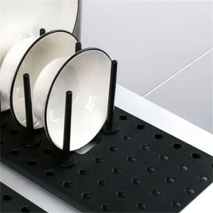 Tiroir de cuisine étagère à vaisselle réglable et rétractable, type bol séparé, couvercle de Pot, support de séchage de la vaisselle, organisateur d'accessoires